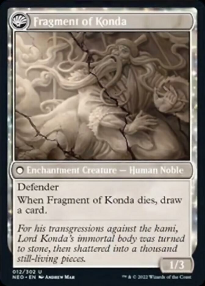 The Fall of Lord Konda // Fragment of Konda [Kamigawa: Neon Dynasty] | Anubis Games and Hobby