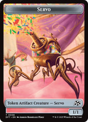 Servo // Thopter (0009) Double-Sided Token [Aetherdrift Tokens] | Anubis Games and Hobby