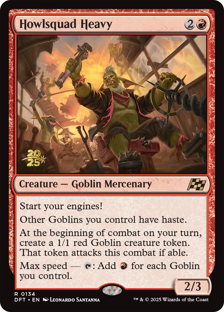 Howlsquad Heavy [Aetherdrift Prerelease Promos] | Anubis Games and Hobby