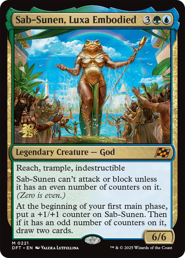 Sab-Sunen, Luxa Embodied [Aetherdrift Prerelease Promos] | Anubis Games and Hobby