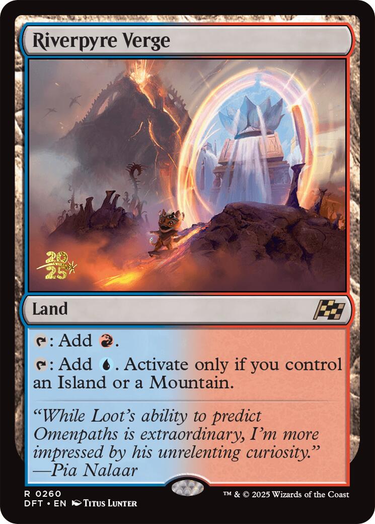 Riverpyre Verge [Aetherdrift Prerelease Promos] | Anubis Games and Hobby