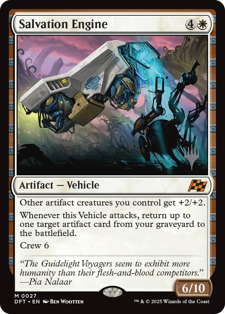 Salvation Engine (Promo Pack) [Aetherdrift Promos] | Anubis Games and Hobby