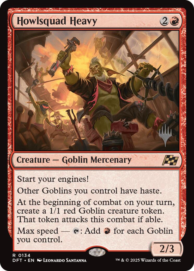 Howlsquad Heavy (Promo Pack) [Aetherdrift Promos] | Anubis Games and Hobby