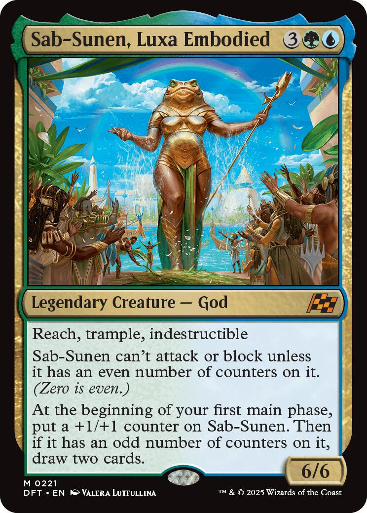 Sab-Sunen, Luxa Embodied (Promo Pack) [Aetherdrift Promos] | Anubis Games and Hobby