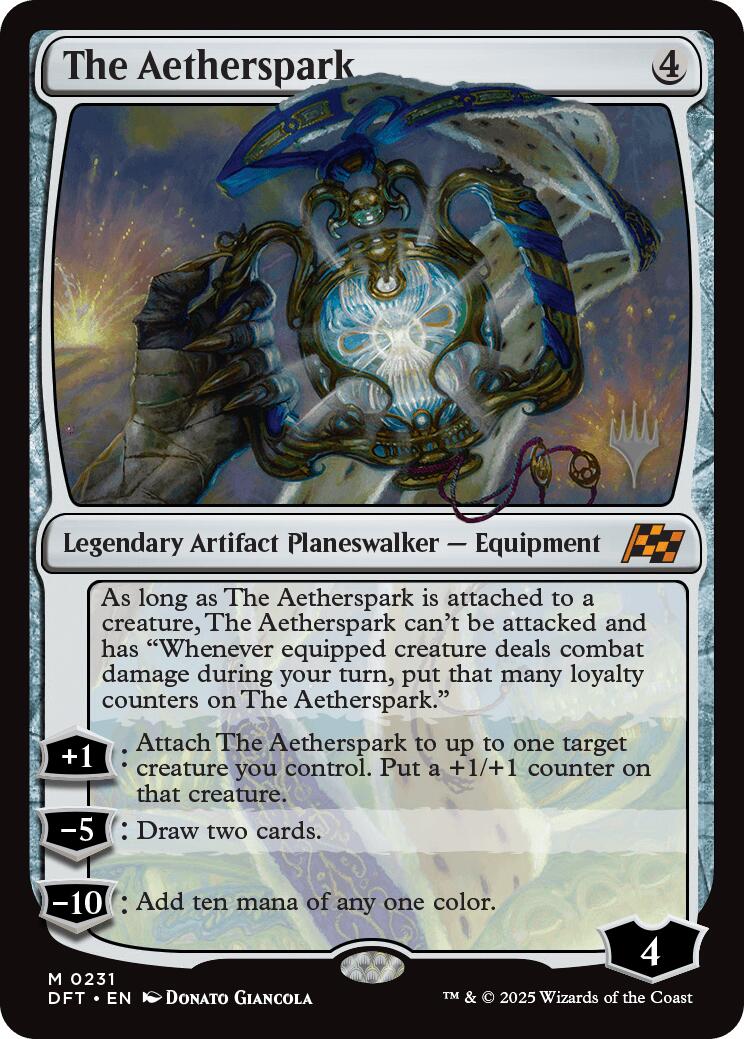 The Aetherspark (Promo Pack) [Aetherdrift Promos] | Anubis Games and Hobby