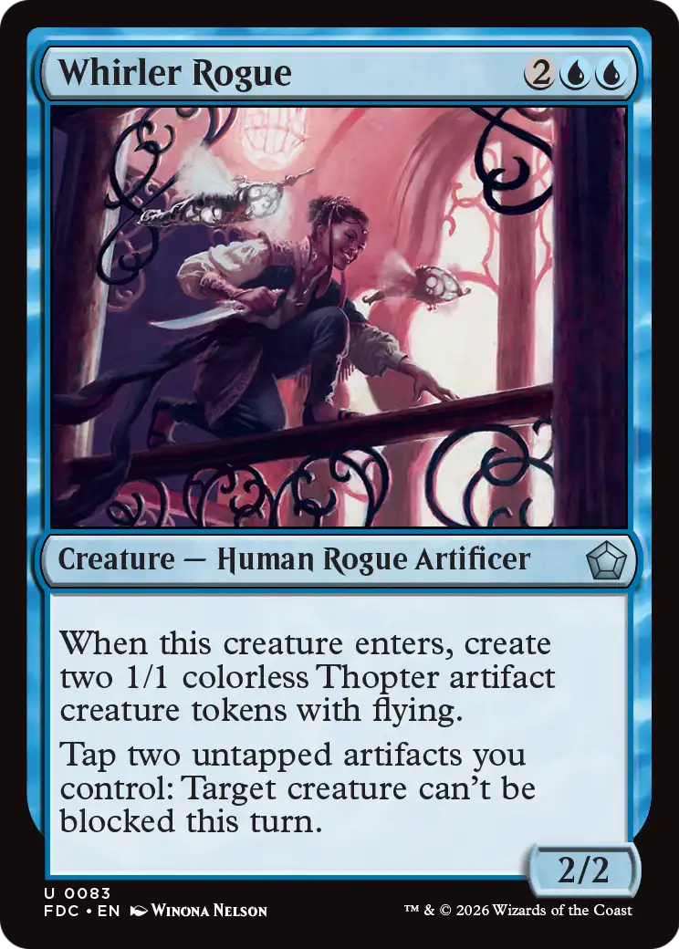 Whirler Rogue [Foundations Commander] | Anubis Games and Hobby