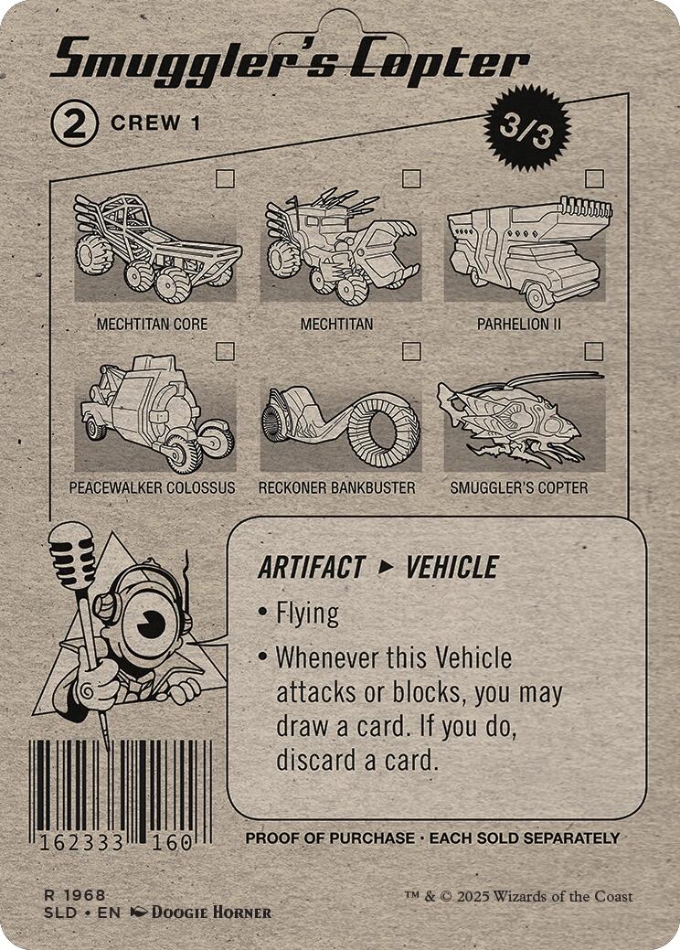 Smuggler's Copter [Secret Lair Drop Series] | Anubis Games and Hobby