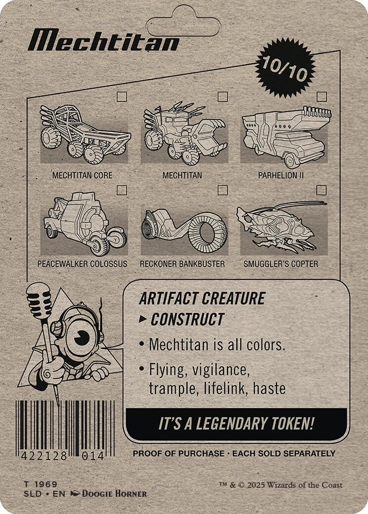 Mechtitan Token [Secret Lair Drop Series] | Anubis Games and Hobby