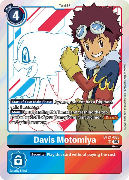 Davis Motomiya [BT21-085] [World Convergence] | Anubis Games and Hobby
