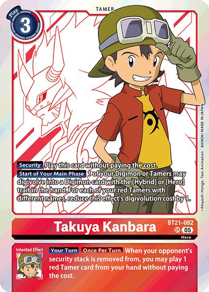 Takuya Kanbara [BT21-082] [World Convergence] | Anubis Games and Hobby
