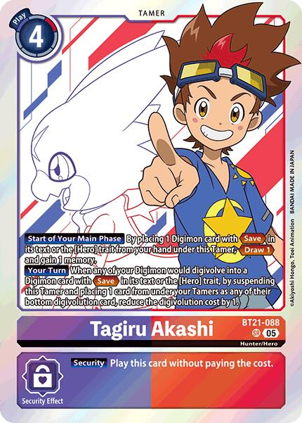 Tagiru Akashi [BT21-088] [World Convergence] | Anubis Games and Hobby