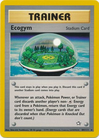 Ecogym (84/111) [Neo Genesis Unlimited] | Anubis Games and Hobby