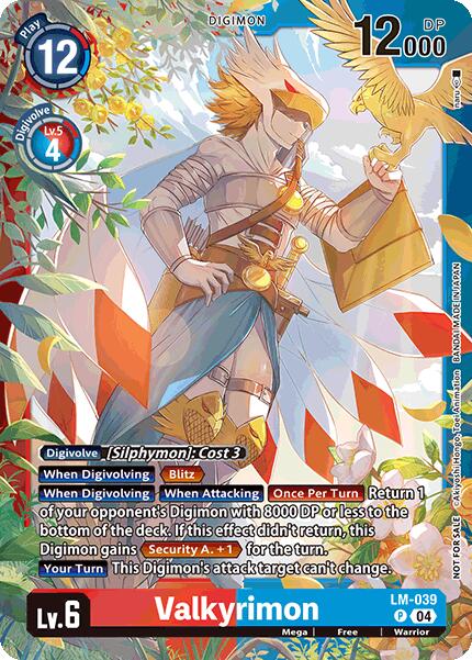 Valkyrimon [LM-039] (Limited Card Pack) [World Convergence] | Anubis Games and Hobby