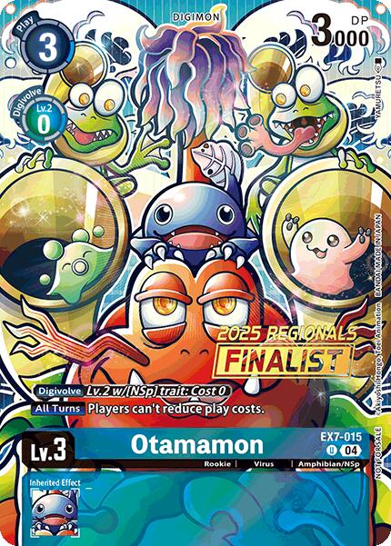 Otamamon [EX7-015] (2025 Regionals Finalist) [Digimon LIBERATOR Promos] | Anubis Games and Hobby