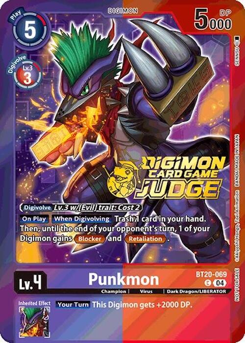 Punkmon [BT20-069] (Judge Pack 2025 Wave 1) [Release Special Booster Ver.2.5 Promos] | Anubis Games and Hobby