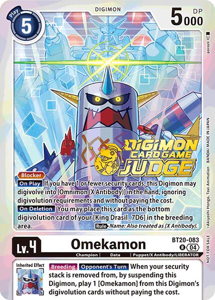 Omekamon [BT20-083] (Judge Pack 2025 Wave 1) [Release Special Booster Ver.2.5 Promos] | Anubis Games and Hobby