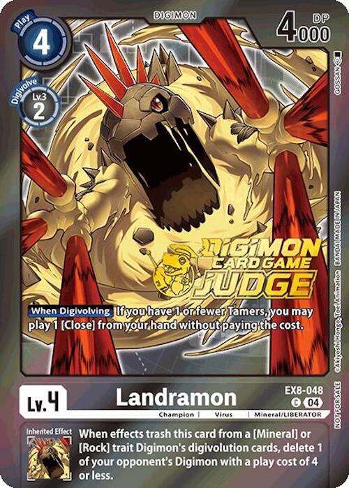 Landramon [EX8-048] (Judge Pack 2025 Wave 1) [Chain of Liberation Promos] | Anubis Games and Hobby
