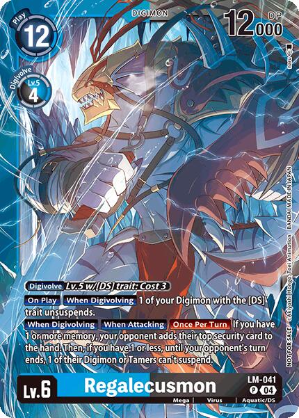 Regalecusmon [LM-041] (Limited Card Pack) [World Convergence] | Anubis Games and Hobby