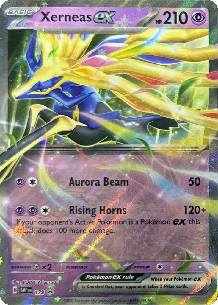 Xerneas ex (179) [Scarlet & Violet: Black Star Promos] | Anubis Games and Hobby