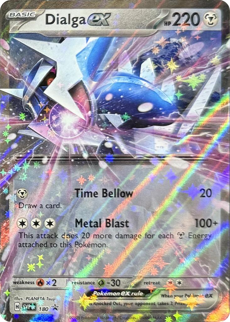 Dialga ex (180) [Scarlet & Violet: Black Star Promos] | Anubis Games and Hobby