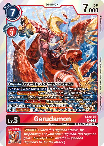 Garudamon [ST20-04] [Starter Deck: Protector of Light] | Anubis Games and Hobby