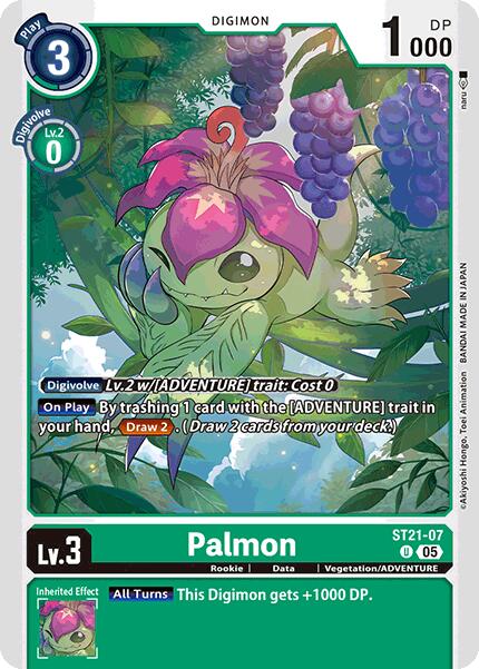 Palmon [ST21-07] [Starter Deck: Hero of Hope] | Anubis Games and Hobby