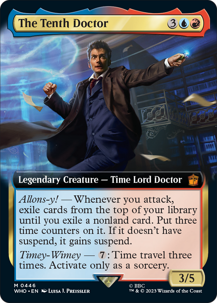 The Tenth Doctor (Extended Art) [Doctor Who] | Anubis Games and Hobby