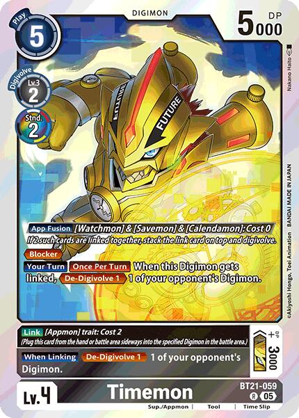 Timemon [BT21-059] [World Convergence] | Anubis Games and Hobby