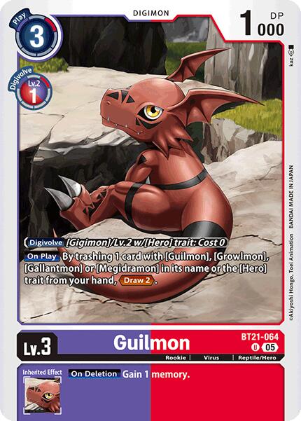 Guilmon [BT21-064] [World Convergence] | Anubis Games and Hobby