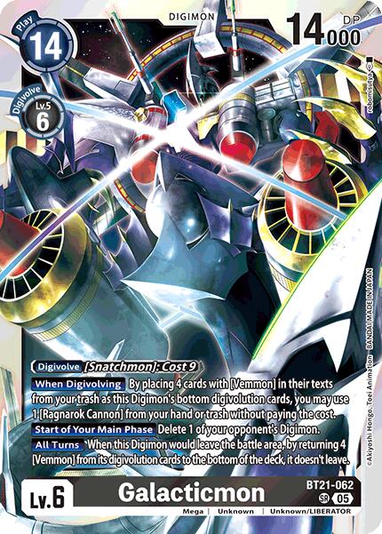 Galacticmon [BT21-062] [World Convergence] | Anubis Games and Hobby
