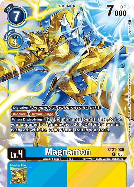 Magnamon [BT21-036] [World Convergence] | Anubis Games and Hobby