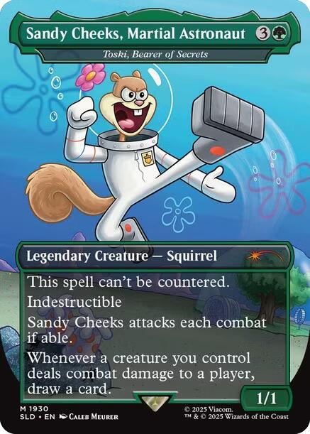 Sandy Cheeks, Martial Astronaut - Toski, Bearer of Secrets [Secret Lair Drop Series] | Anubis Games and Hobby