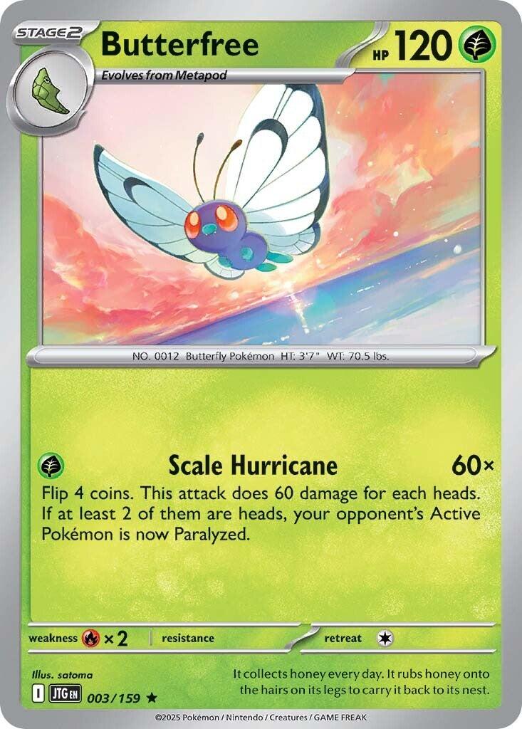 Butterfree (003/159) [Scarlet & Violet: Journey Together] | Anubis Games and Hobby