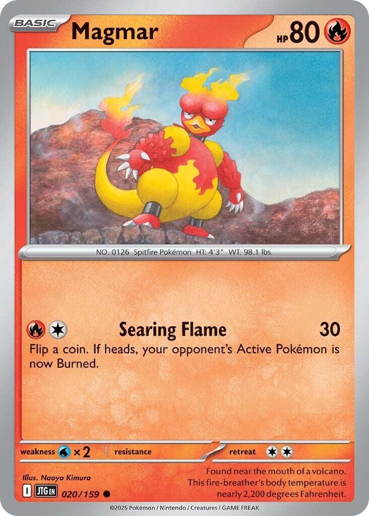 Magmar (020/159) [Scarlet & Violet: Journey Together] | Anubis Games and Hobby