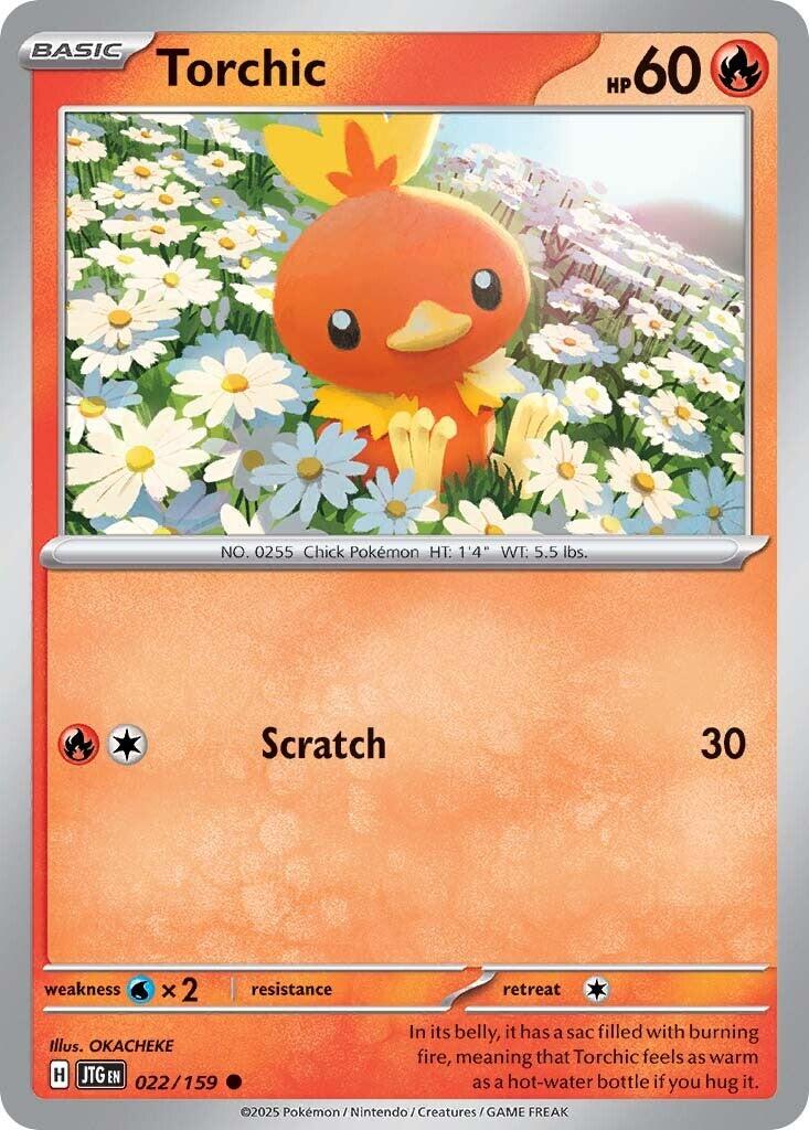 Torchic (022/159) [Scarlet & Violet: Journey Together] | Anubis Games and Hobby