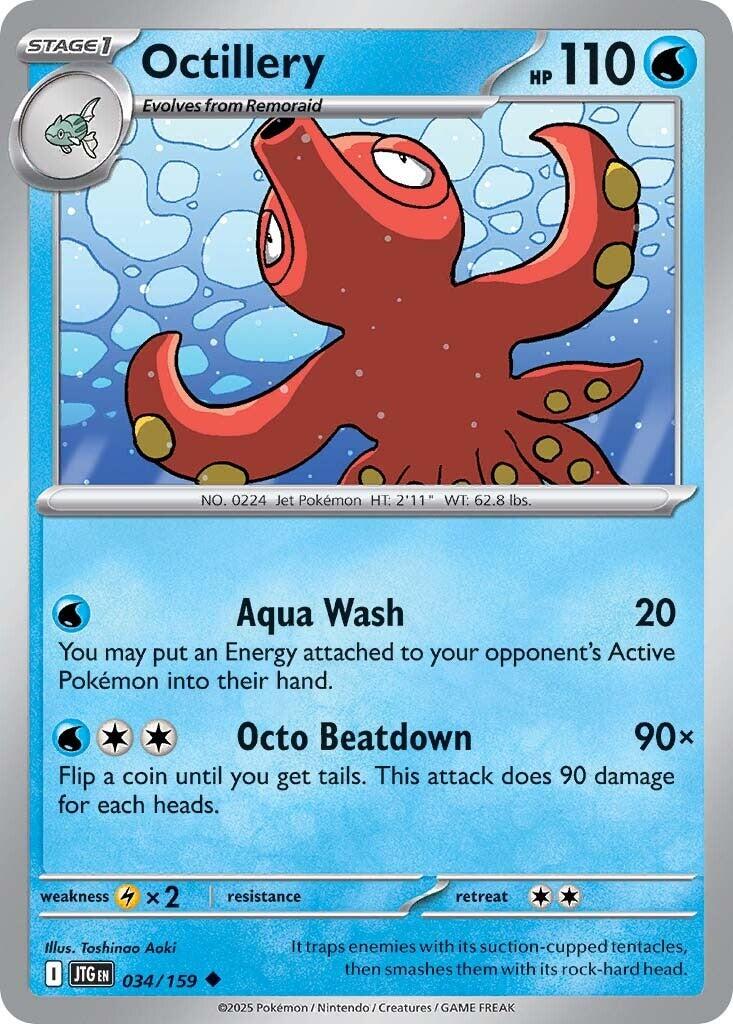Octillery (034/159) [Scarlet & Violet: Journey Together] | Anubis Games and Hobby