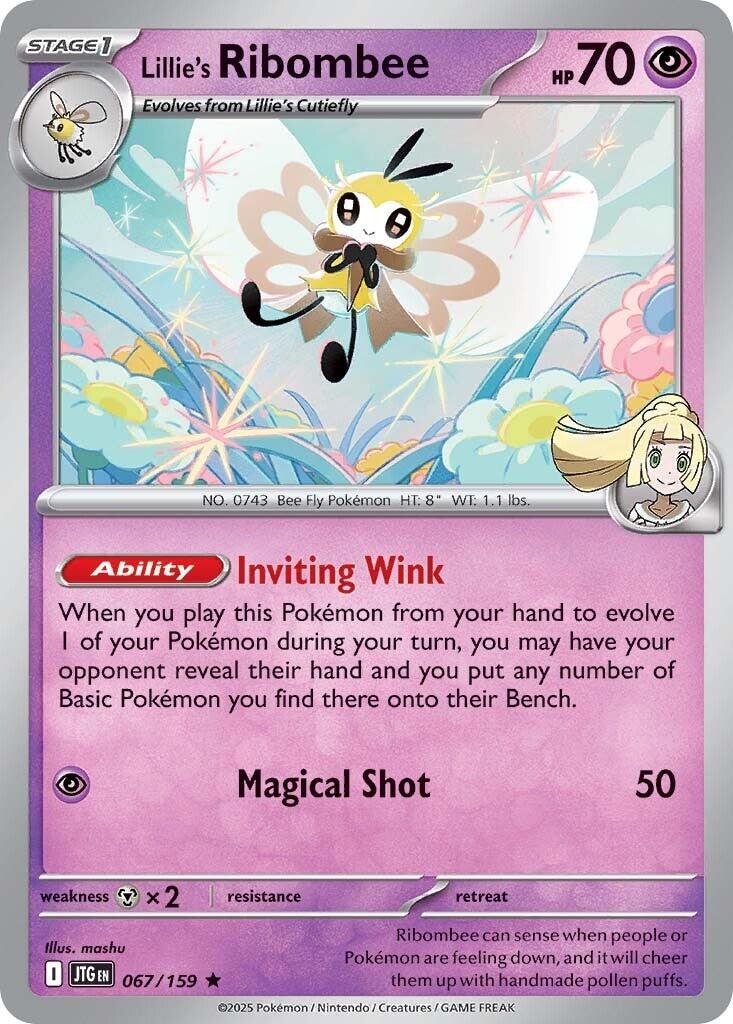 Lillie's Ribombee (067/159) [Scarlet & Violet: Journey Together] | Anubis Games and Hobby