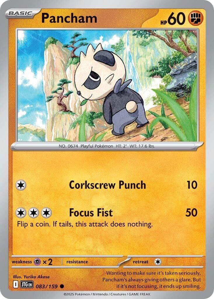 Pancham (083/159) [Scarlet & Violet: Journey Together] | Anubis Games and Hobby