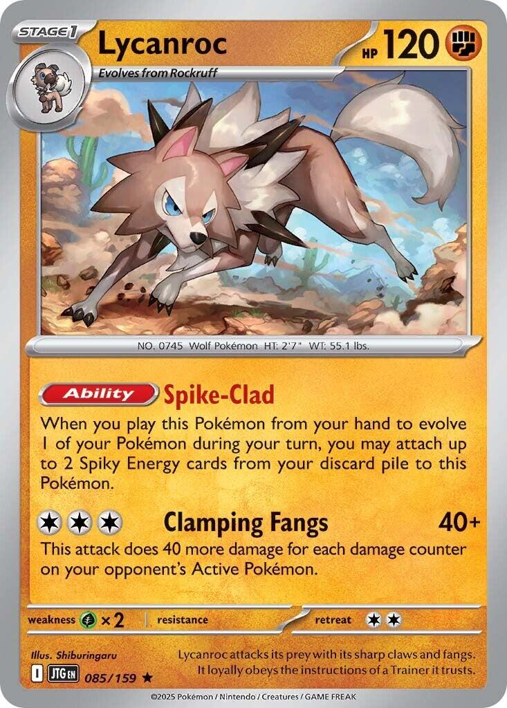 Lycanroc (085/159) [Scarlet & Violet: Journey Together] | Anubis Games and Hobby