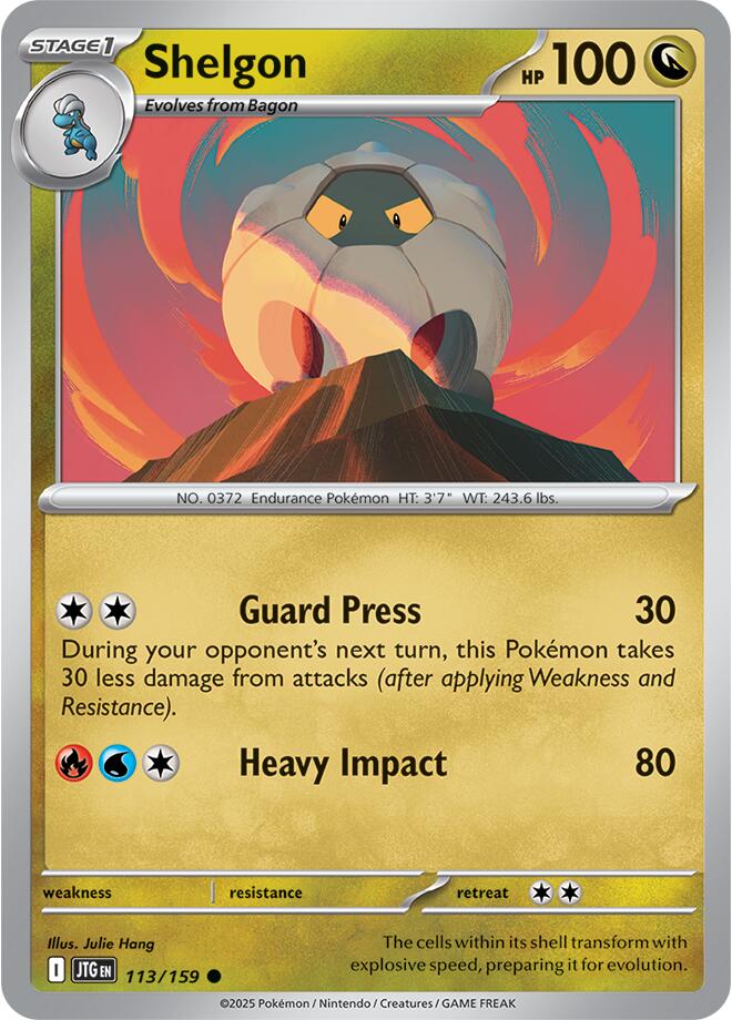 Shelgon (113/159) [Scarlet & Violet: Journey Together] | Anubis Games and Hobby