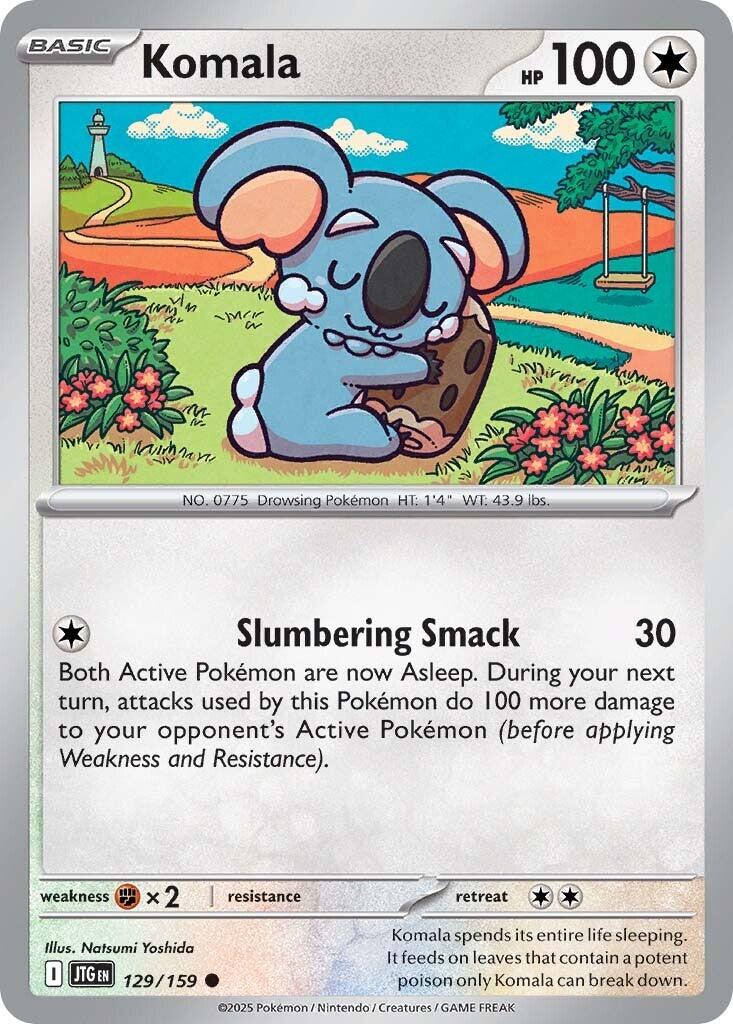 Komala (129/159) [Scarlet & Violet: Journey Together] | Anubis Games and Hobby