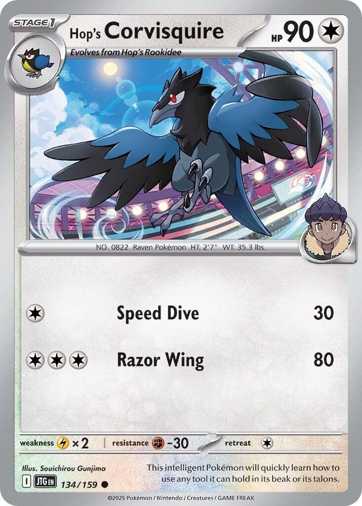 Hop's Corvisquire (134/159) [Scarlet & Violet: Journey Together] | Anubis Games and Hobby