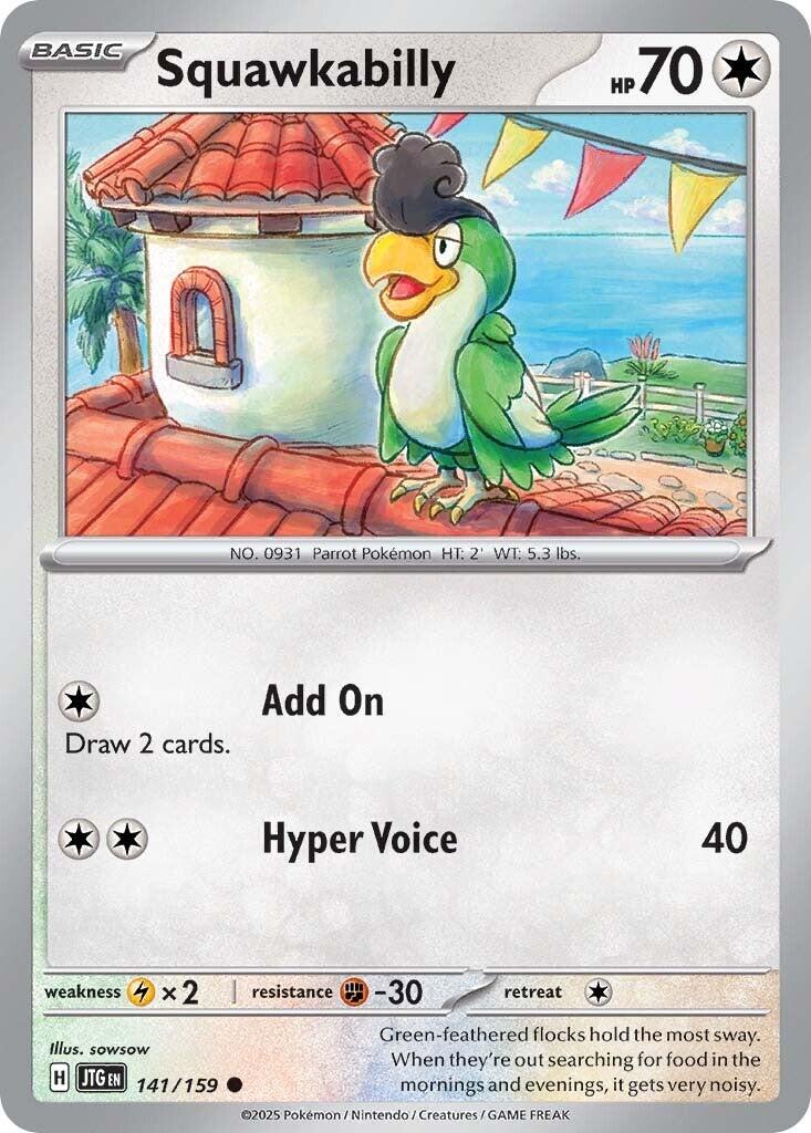 Squawkabilly (141/159) [Scarlet & Violet: Journey Together] | Anubis Games and Hobby