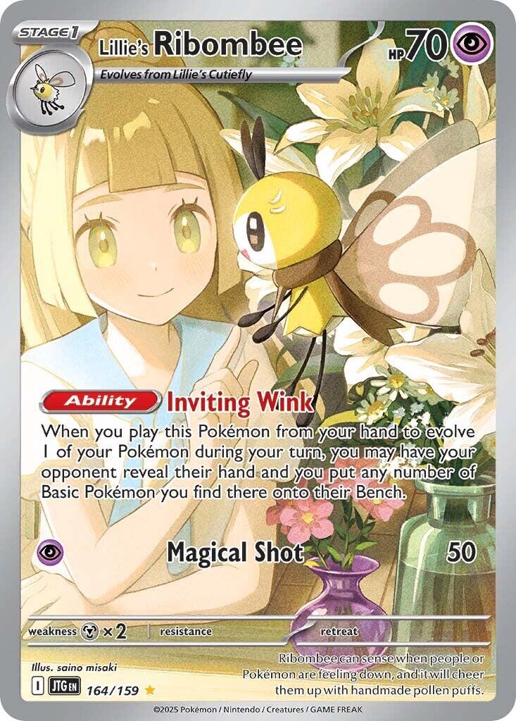 Lillie's Ribombee (164/159) [Scarlet & Violet: Journey Together] | Anubis Games and Hobby