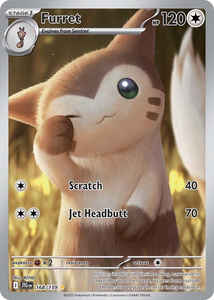 Furret (168/159) [Scarlet & Violet: Journey Together] | Anubis Games and Hobby