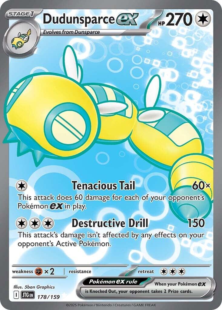 Dudunsparce ex (178/159) [Scarlet & Violet: Journey Together] | Anubis Games and Hobby