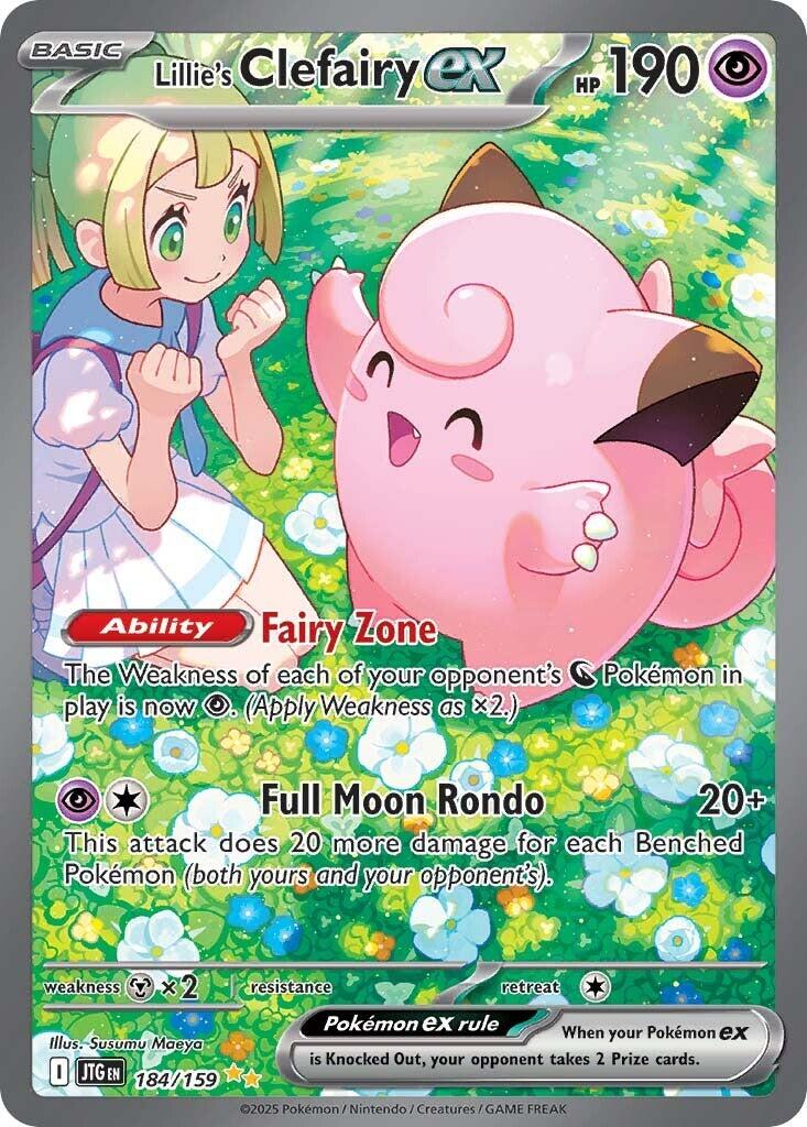 Lillie's Clefairy ex (184/159) [Scarlet & Violet: Journey Together] | Anubis Games and Hobby