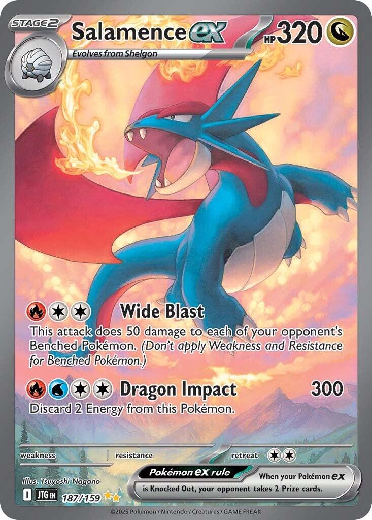 Salamence ex (187/159) [Scarlet & Violet: Journey Together] | Anubis Games and Hobby