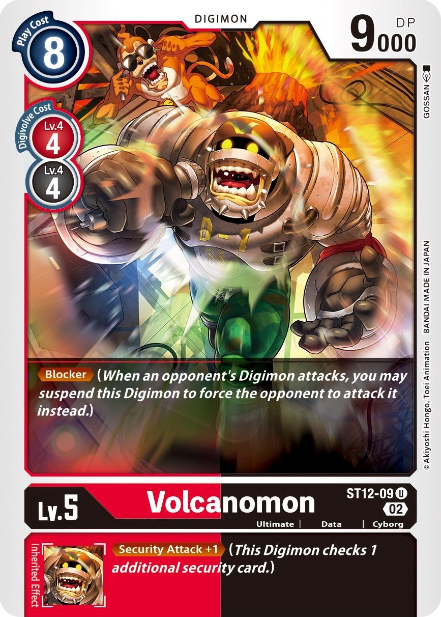 Volcanomon [ST12-09] [Starter Deck: Jesmon] | Anubis Games and Hobby