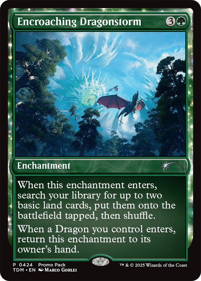 Encroaching Dragonstorm [Tarkir: Dragonstorm Promos] | Anubis Games and Hobby